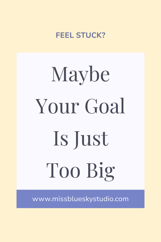 Why Big Goals Feel Impossible With ADHD