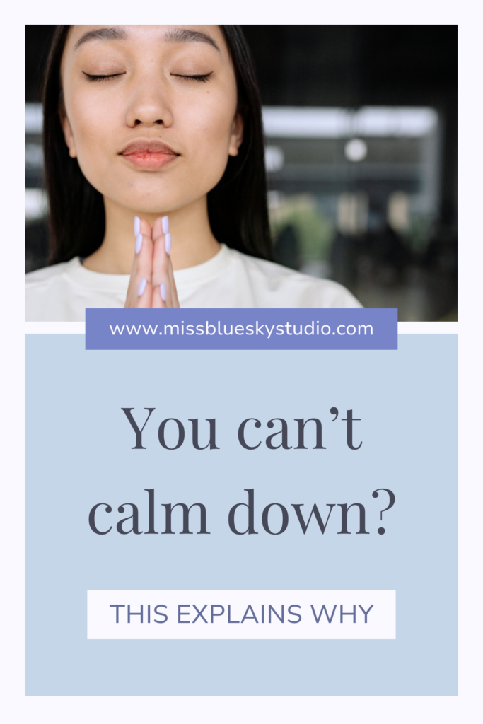 Why Trying to “Calm Down” Makes Stress Worse — And What Helps Instead