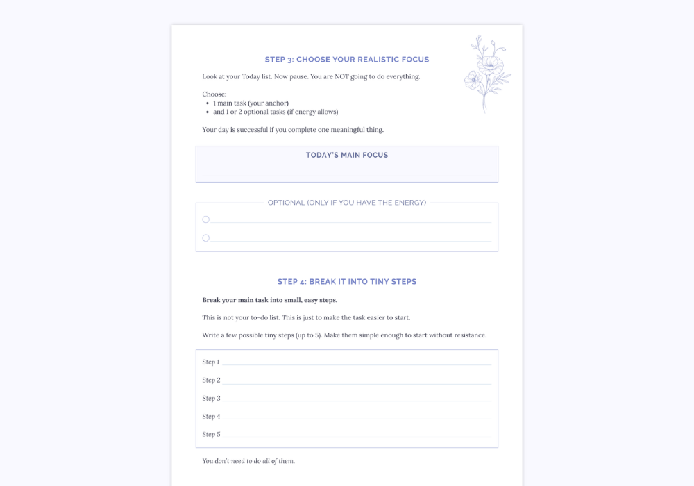 ADHD Task Organizer