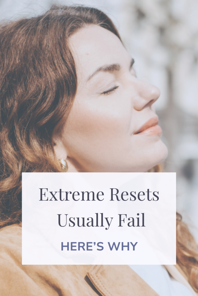 Why Trying to “Fix Your Whole Life” Every Monday Never Works