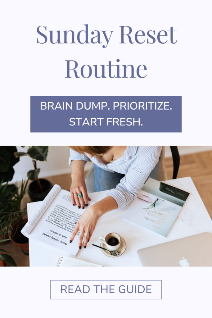 I Created a Weekly Reset Routine Because My Weeks Kept Falling Apart
