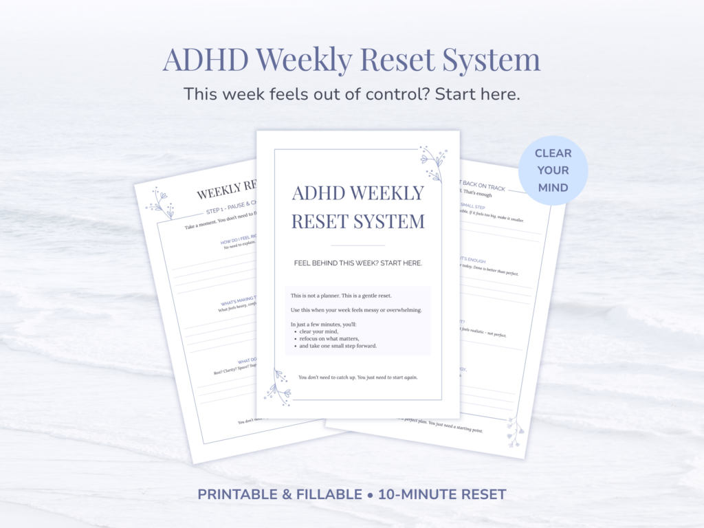 ADHD Weekly Reset